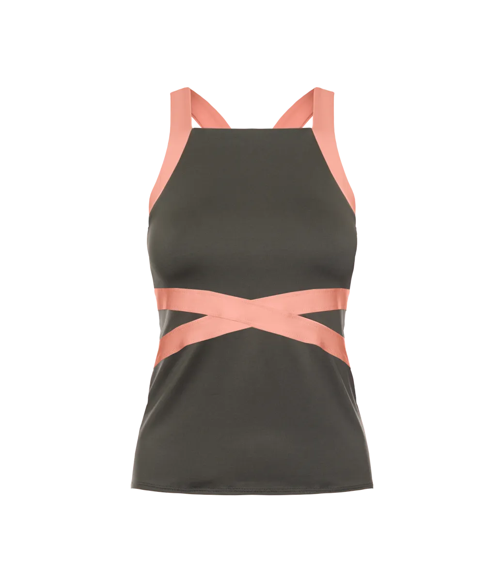 196055-025 | CRISS-CROSS TANK | ASPHALT