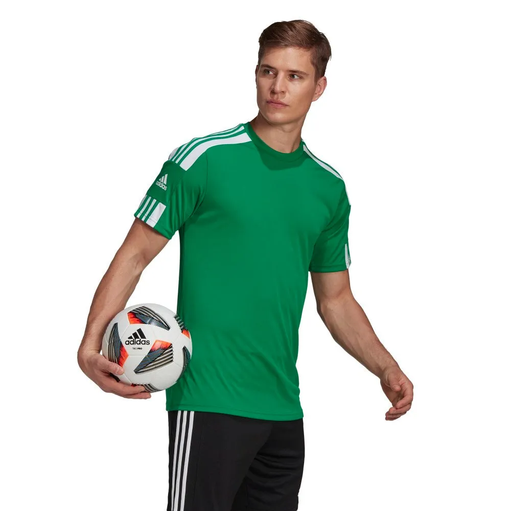 Adidas Adult Squadra 21 Jersey (Green/White)