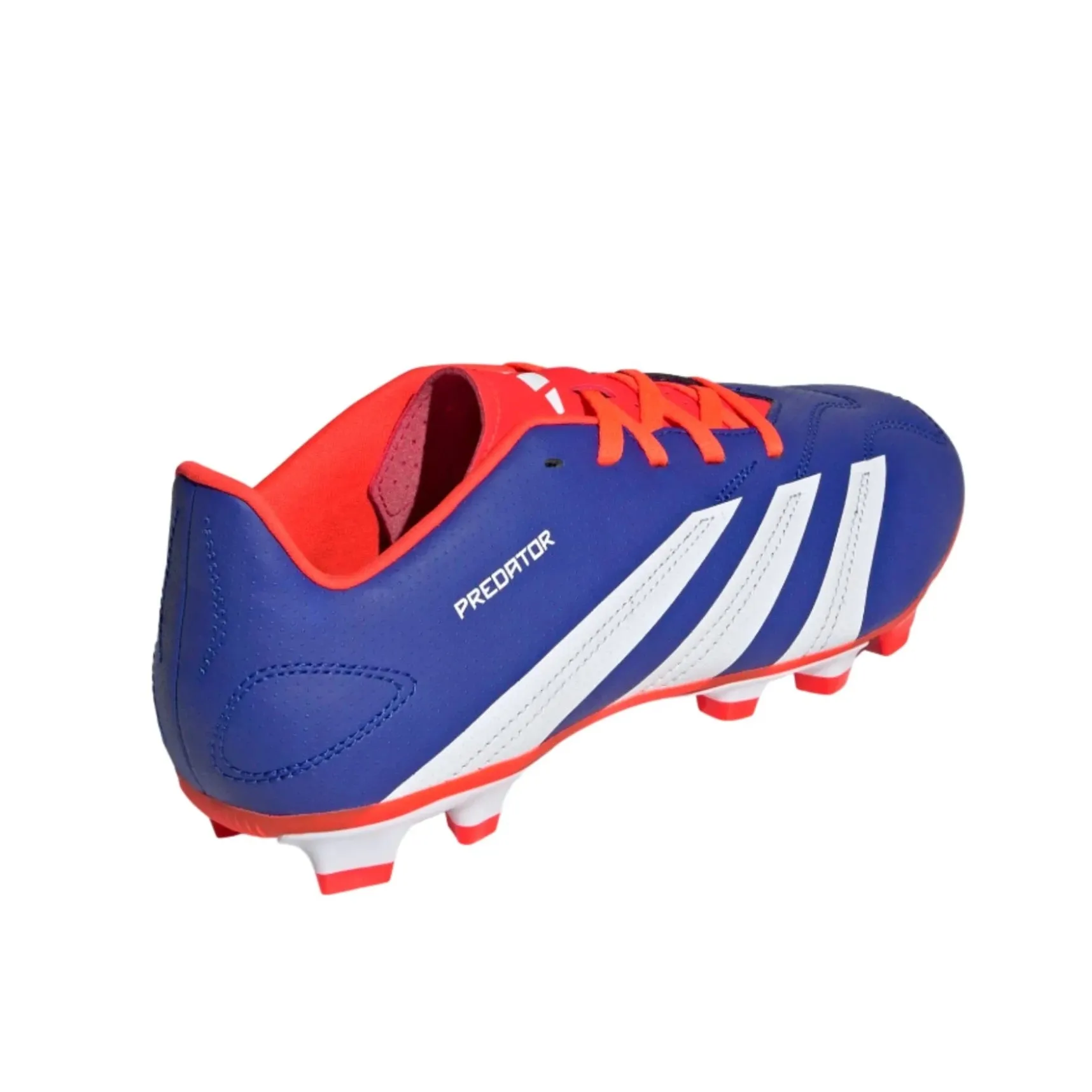 Adidas Adults Flexible Ground Football Boots Predator Club Lucid Blue/White/Solar Red