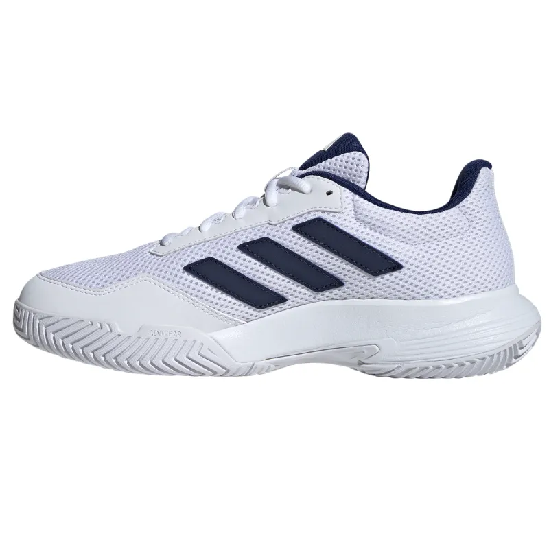 Adidas Game Spec 2 Tennis Shoes - Dark Blue/White