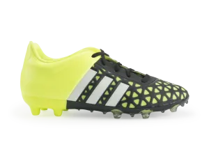 adidas Kids ACE 15.1 FG/AG Black/Night Metallic/Solar Yellow