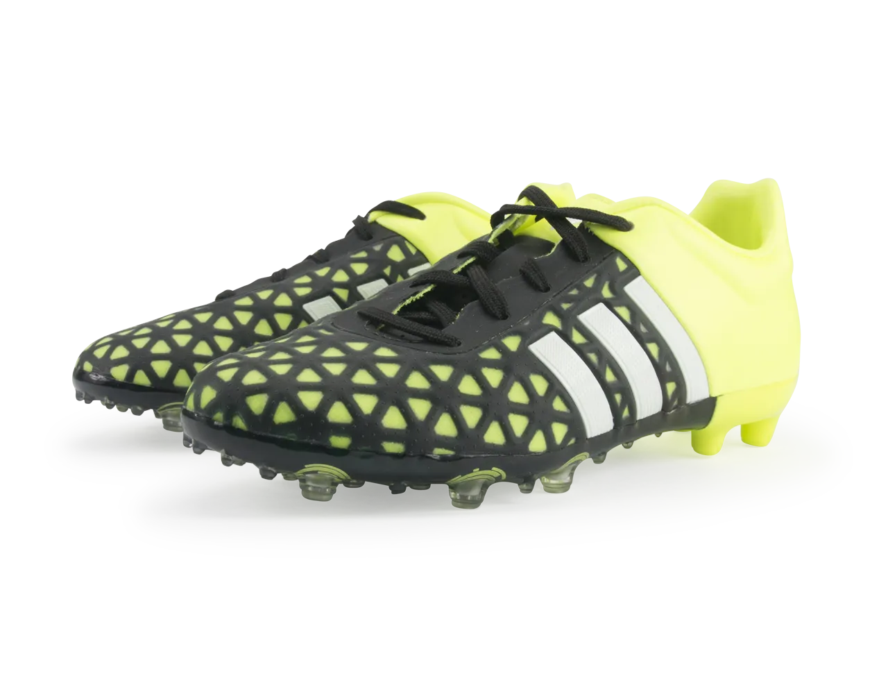 adidas Kids ACE 15.1 FG/AG Black/Night Metallic/Solar Yellow