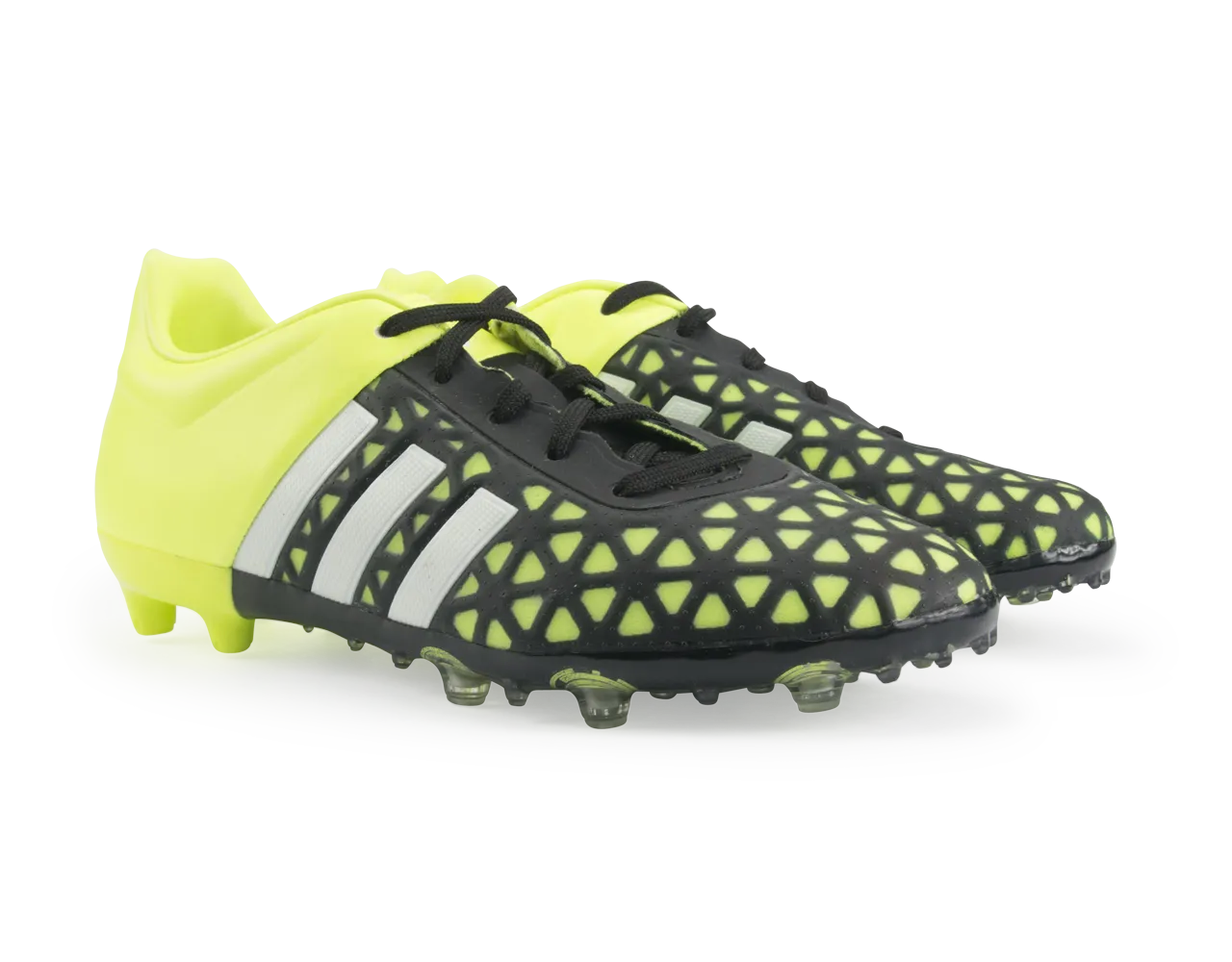 adidas Kids ACE 15.1 FG/AG Black/Night Metallic/Solar Yellow