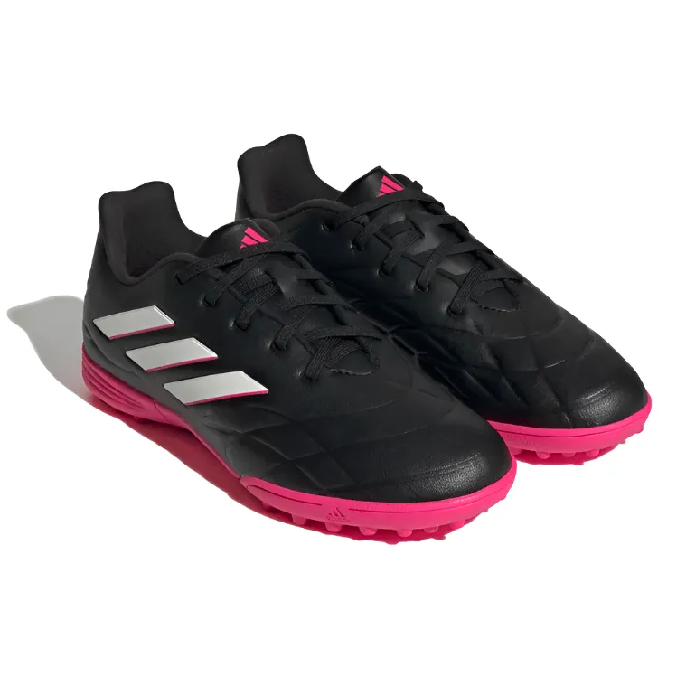 Adidas Kids Astro Turf Boots Copa Pure.3 TF J Core Black/White/Pink