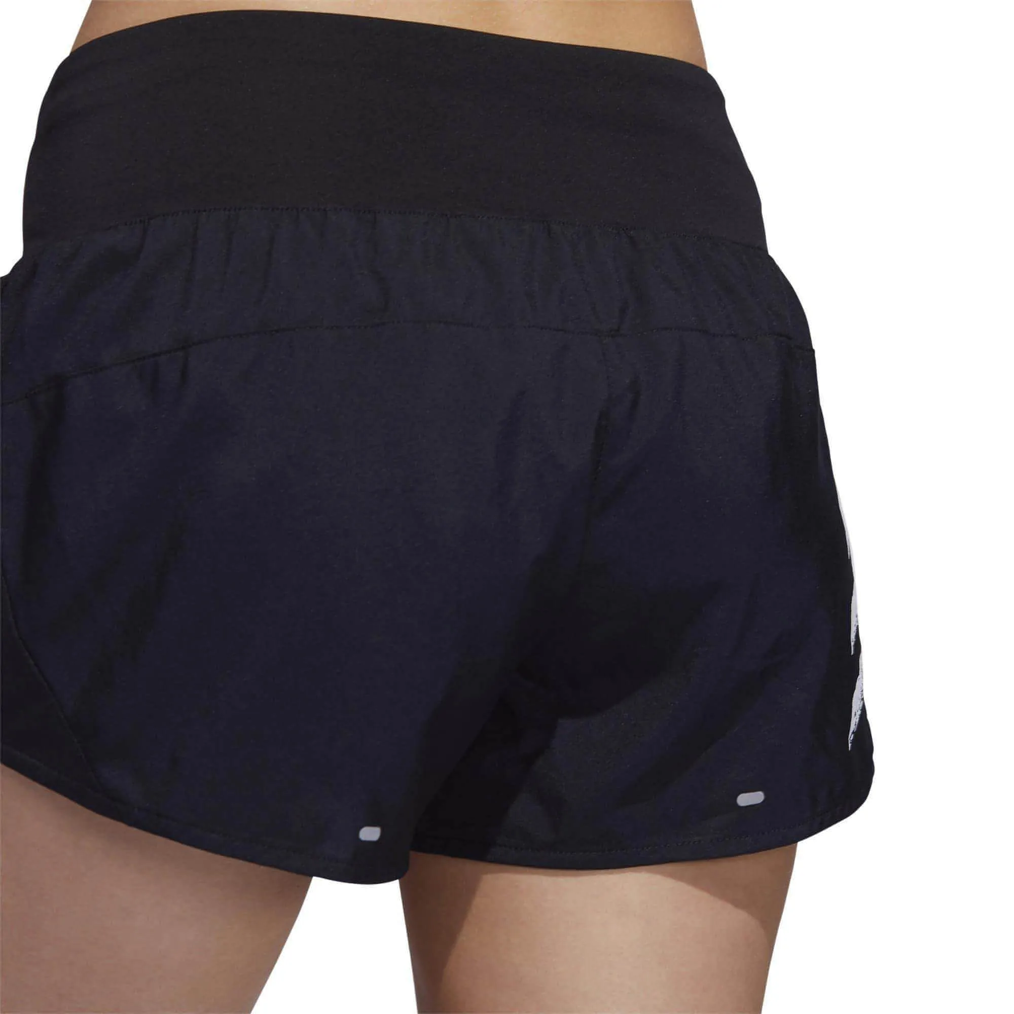 adidas Run It 3 Inch Womens Running Shorts - Black