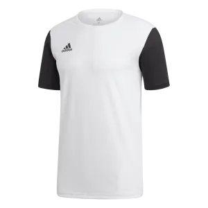 Adidas Youth Estro 19 Jersey (White/Black)