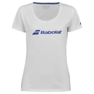 Babolat Exercise Girl Tee 1000 - White/White