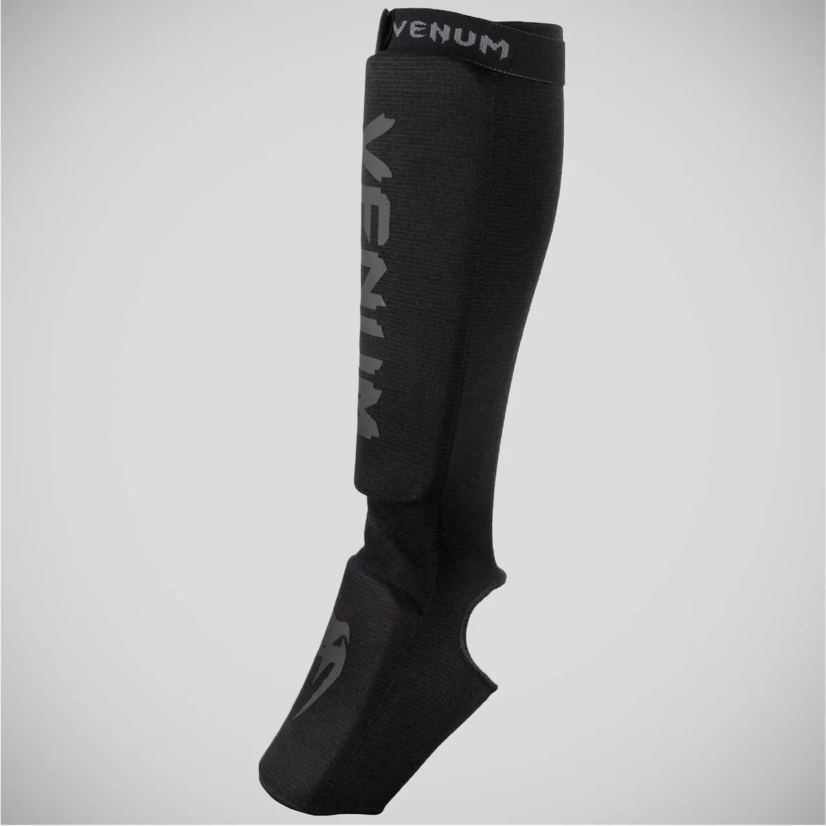 Black/Black Venum Kontact Shin Instep Guards