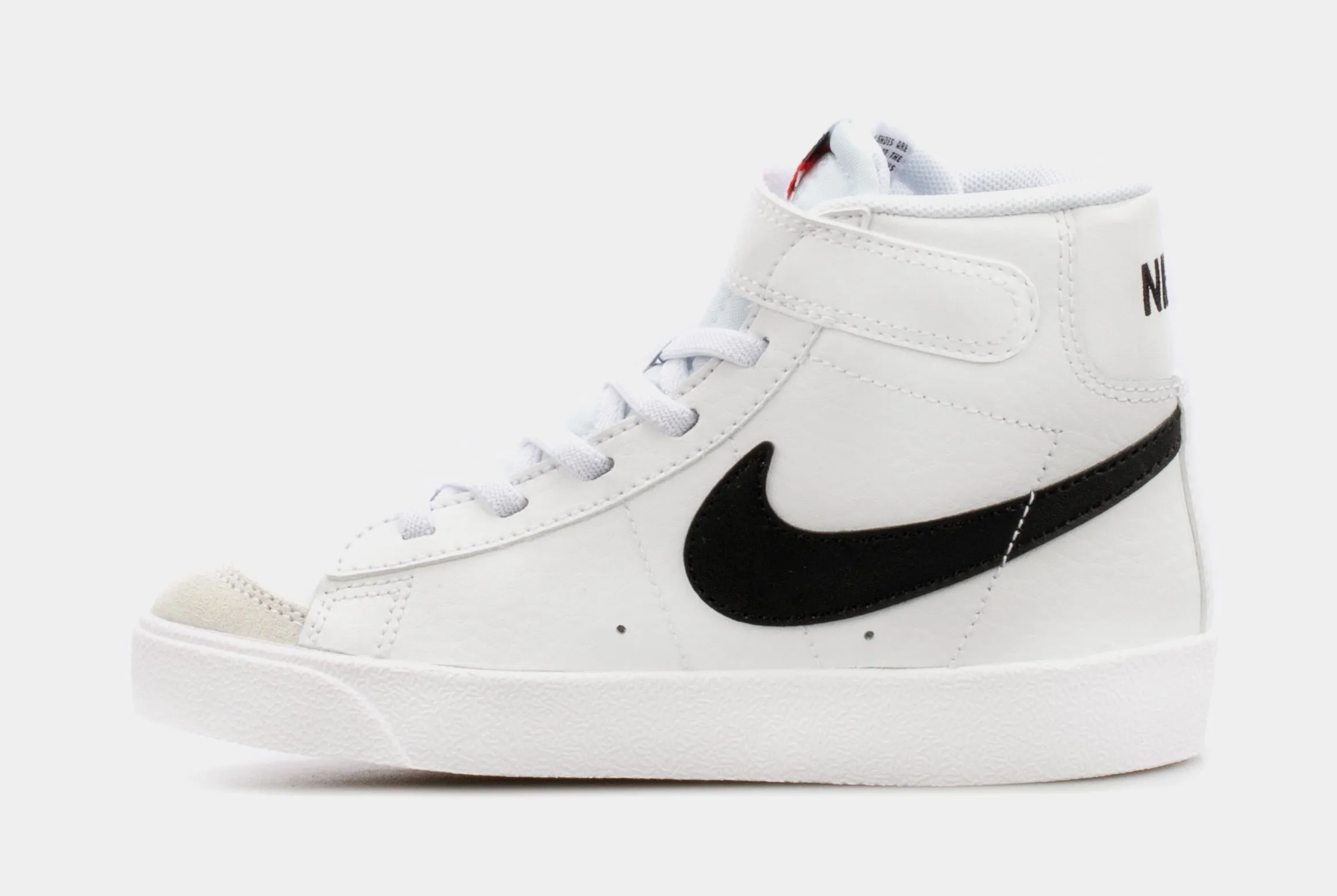 Blazer Mid '77 Preschool Lifestyle Shoes (White/Black)