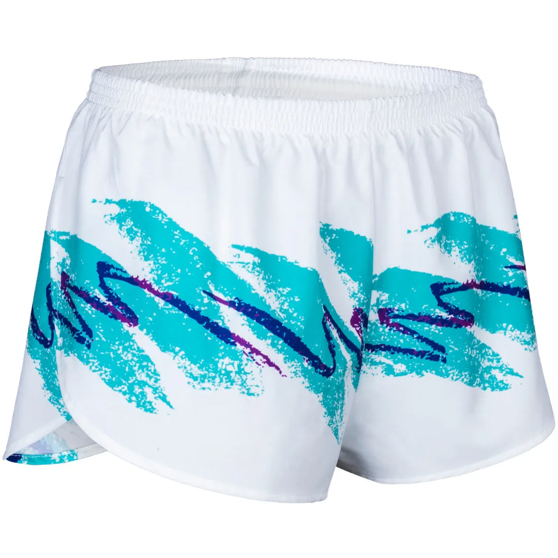 Boa Women's Stretch 1" Elite Printed Split Run Short