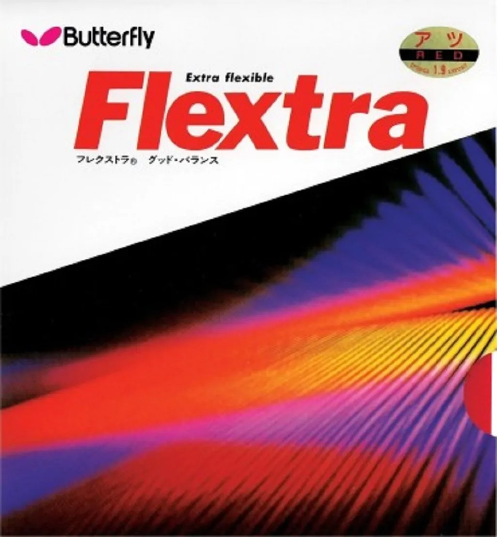 Butterfly Flextra Table Tennis Rubber (Red)