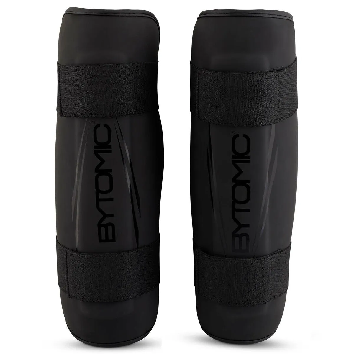 Bytomic Axis V2 Shin Guards Black/Black