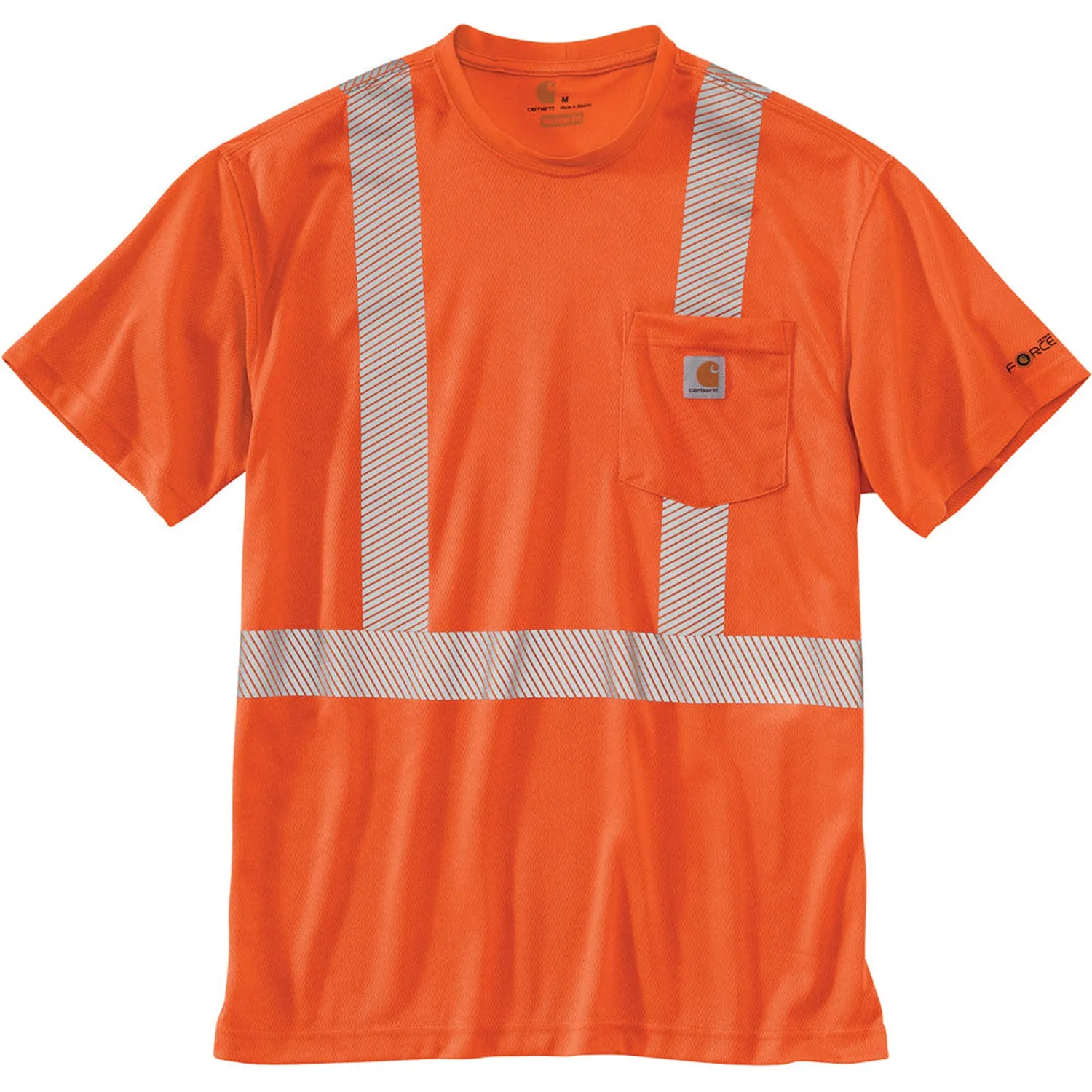 Carhartt Men's Force Class 2 Hi-Vis Short Sleeve T-Shirt