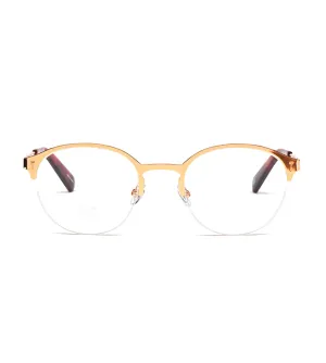 CR7 Unisex Gold Round Optical Frames