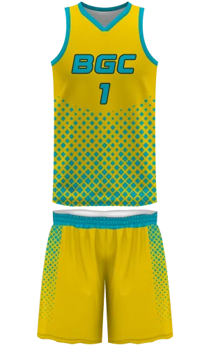 Custom Basketball Uniforms Design Code 207