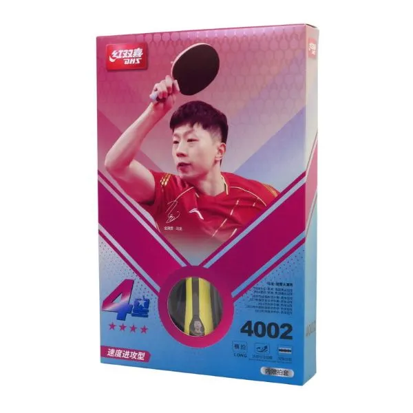 DHS -  Table Tennis Racket 4 stars Long Handle, In (Two Sides) (4006)