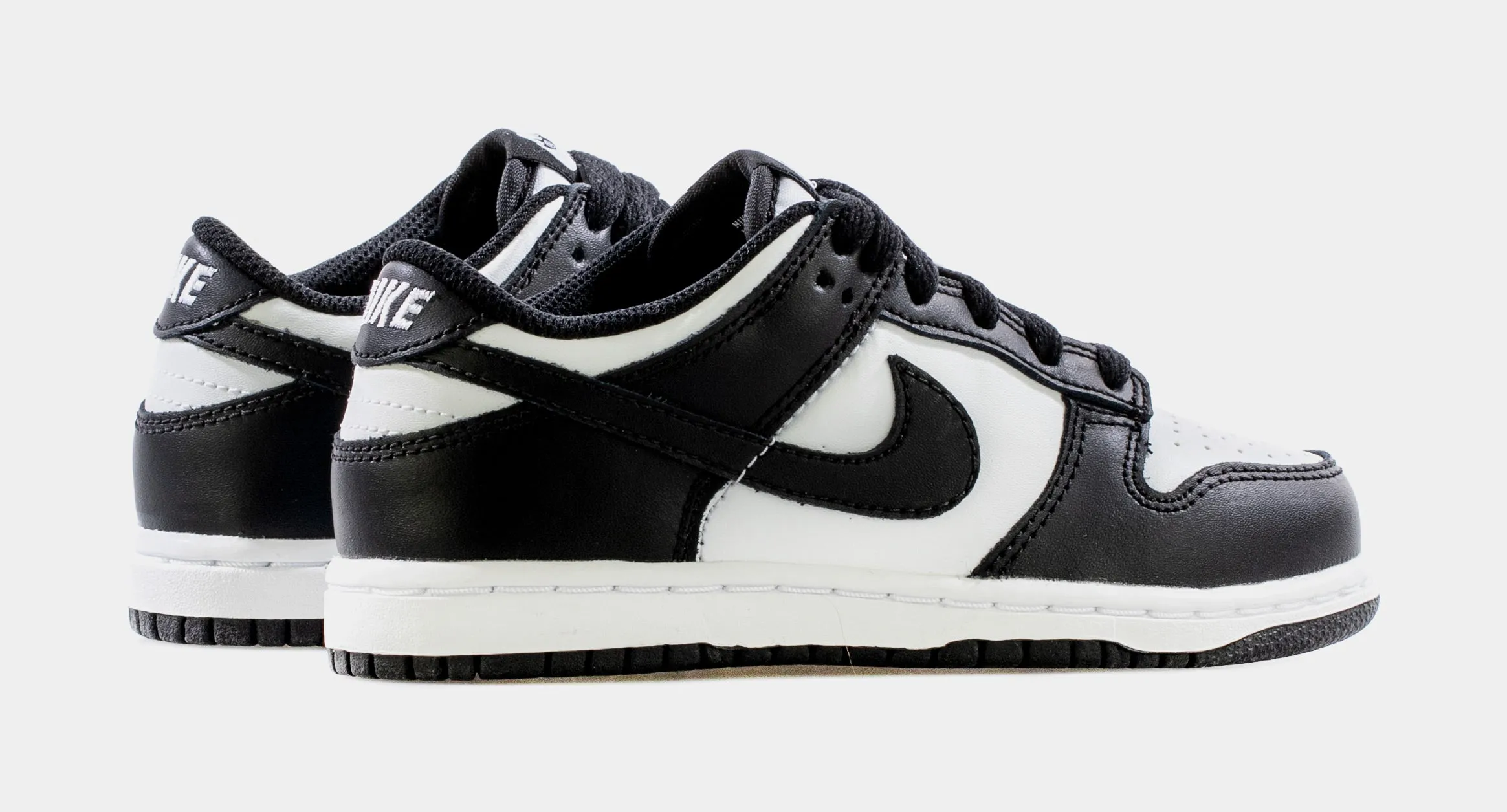 Dunk Low Retro Preschool Lifestyle Shoe (White/Black)