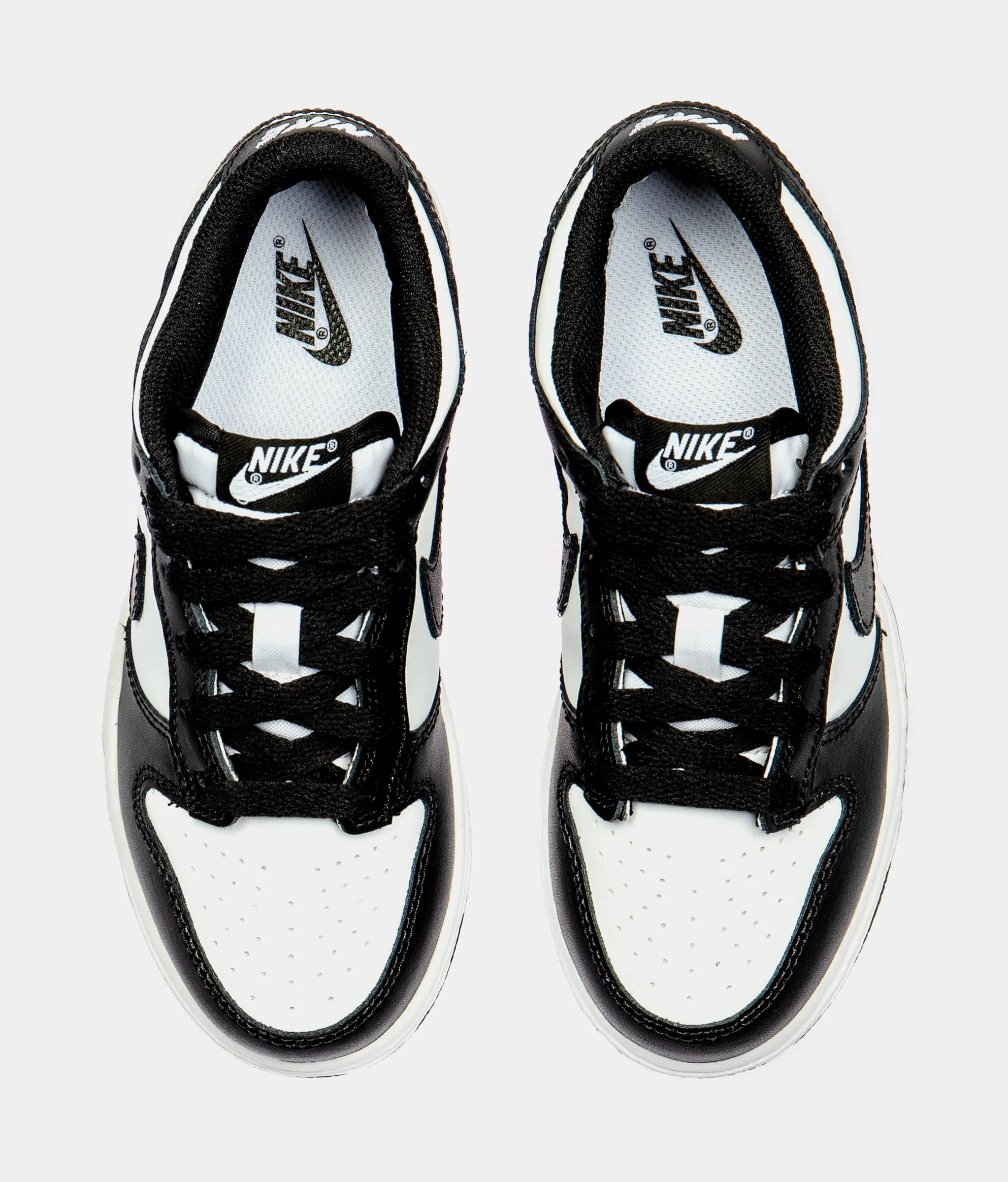 Dunk Low Retro Preschool Lifestyle Shoe (White/Black)