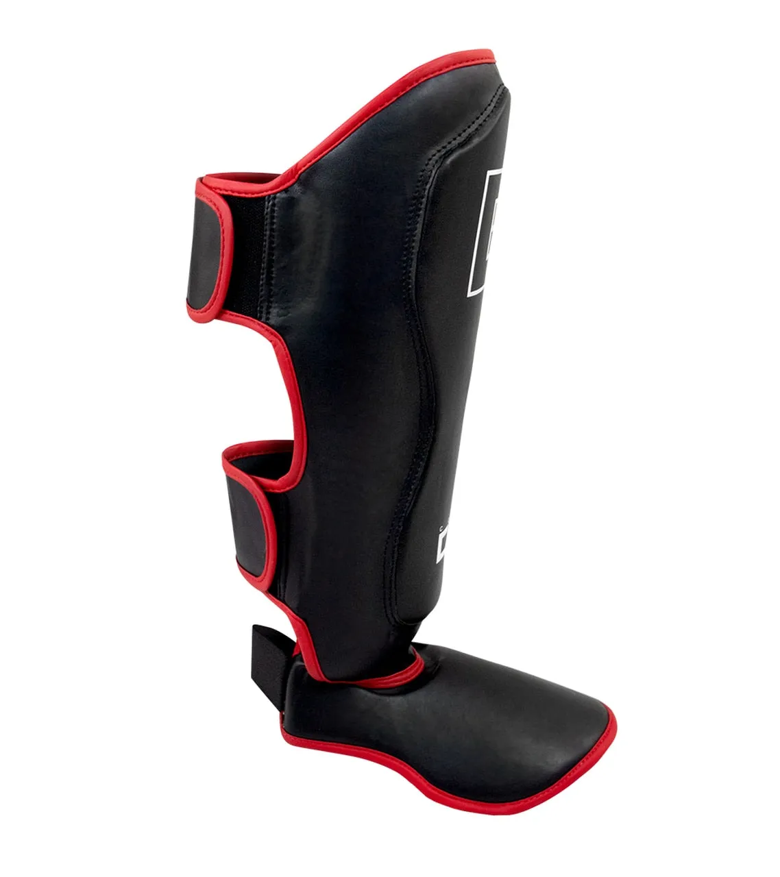 ELITE SPAR SHIN GUARDS - BLACK/RED