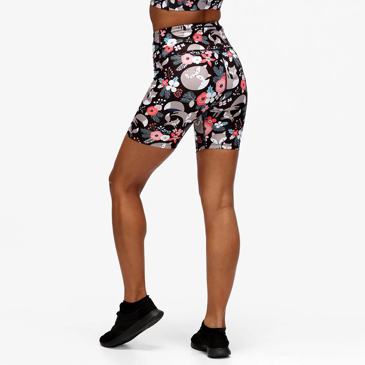 Foxy Floral Running Shorts