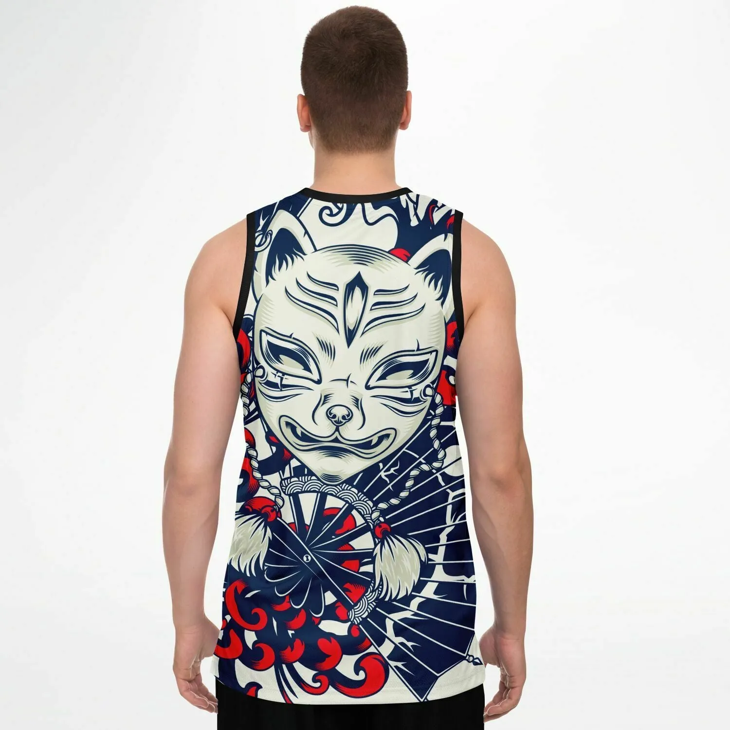 Kitsune Art Basketball Jersey