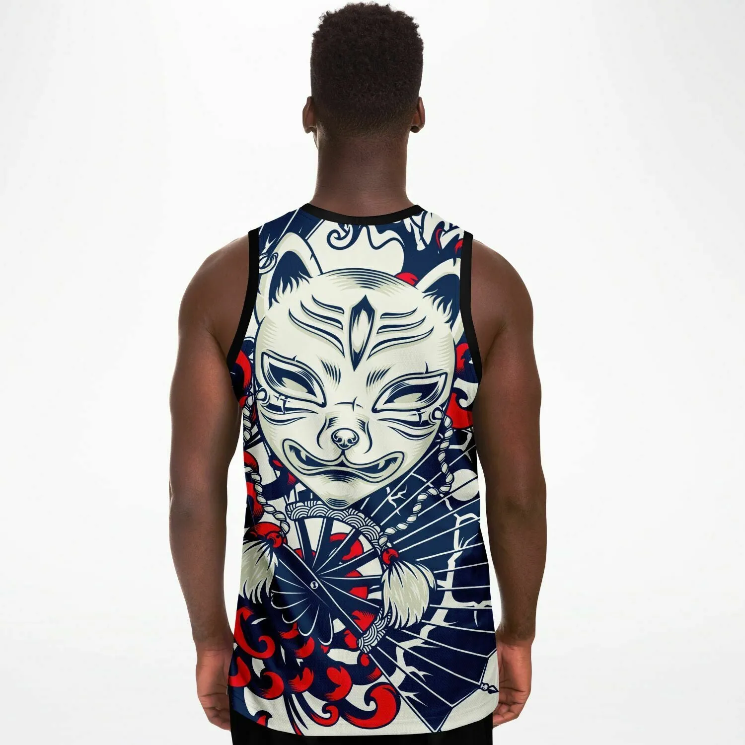 Kitsune Art Basketball Jersey