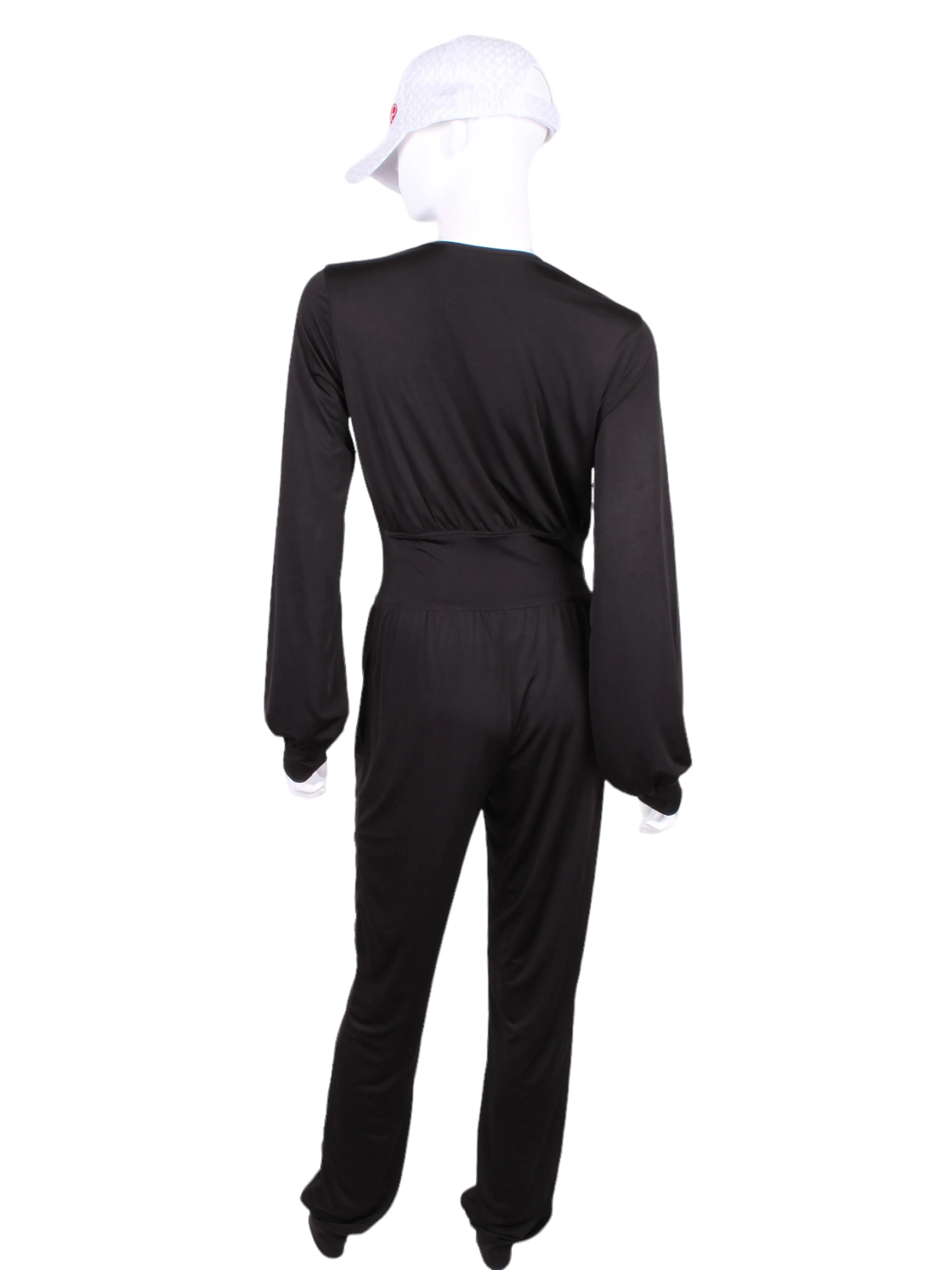 Long Sleeve Onesie Black