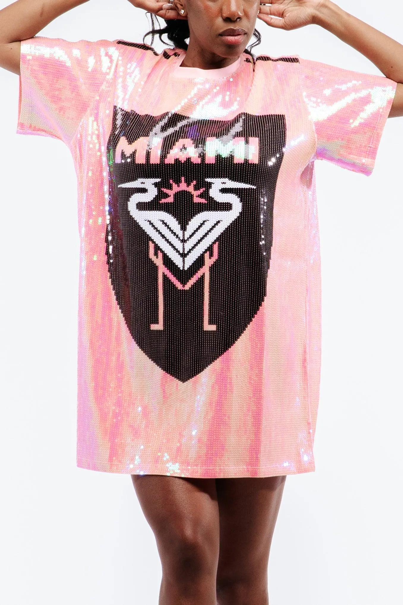 Miami Soccer Sequin Dress