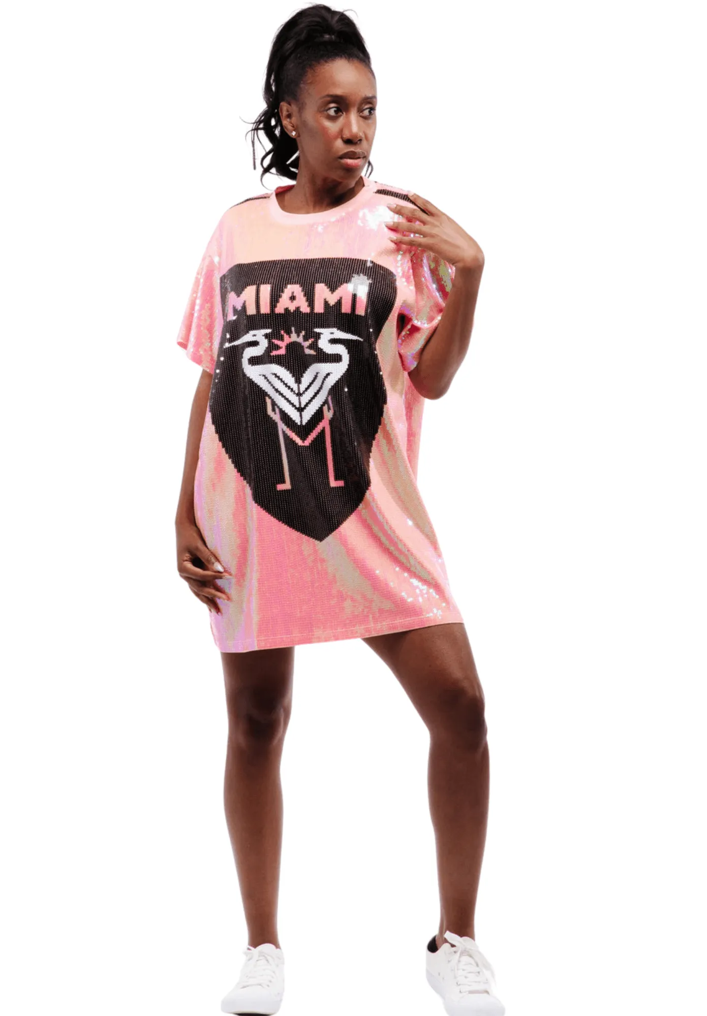 Miami Soccer Sequin Dress