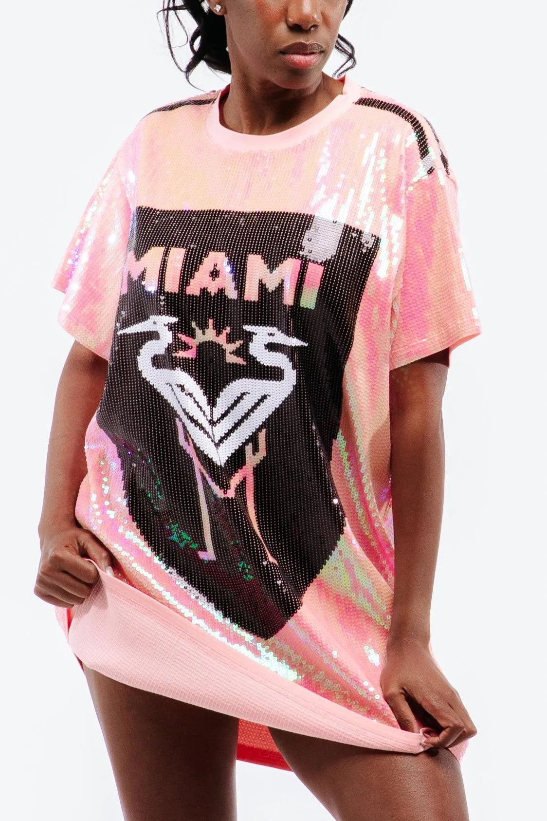 Miami Soccer Sequin Dress