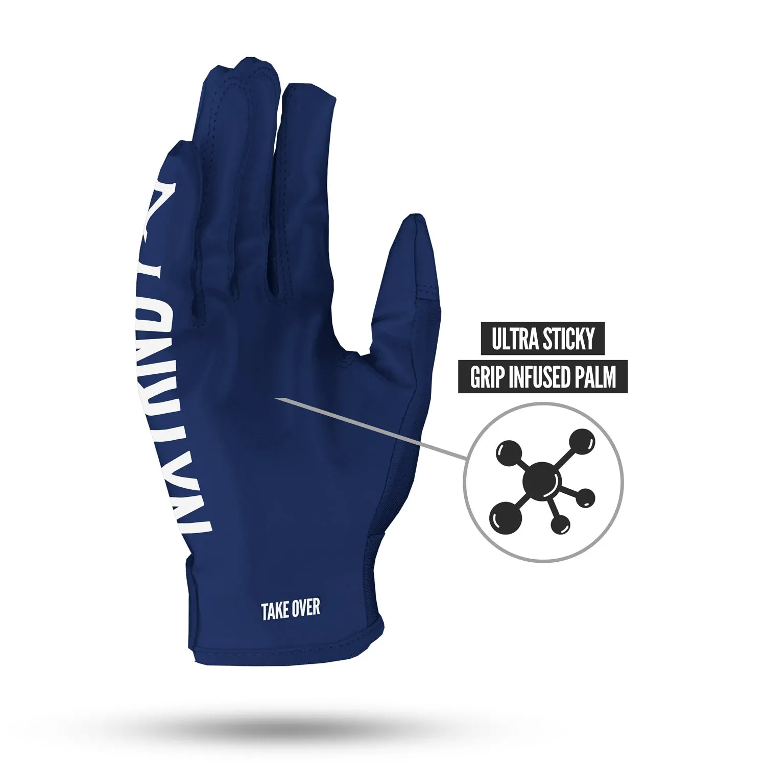 NXTRND G1® Football Gloves Navy Blue