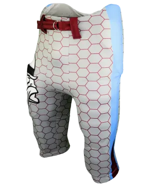 ORIGINAL Full Sublimation 2 Way Stretch INTEGRATED Football Pants