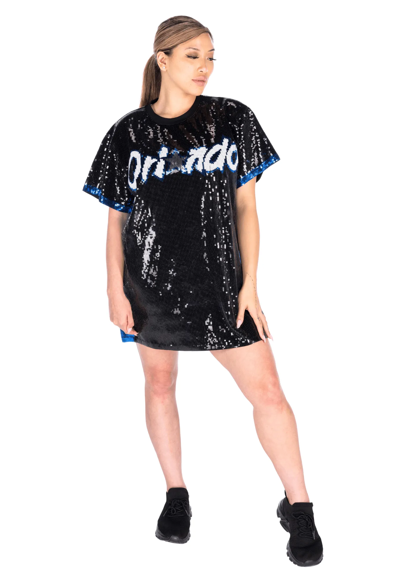 Orlando Basketball Sequin Dress