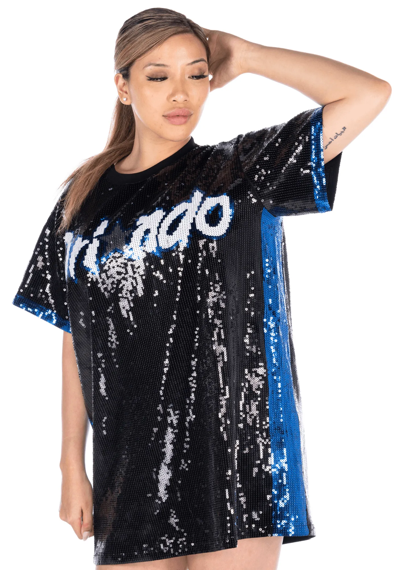 Orlando Basketball Sequin Dress