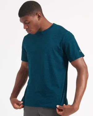 Performance Stretch Marl T-Shirt - Navy Heather