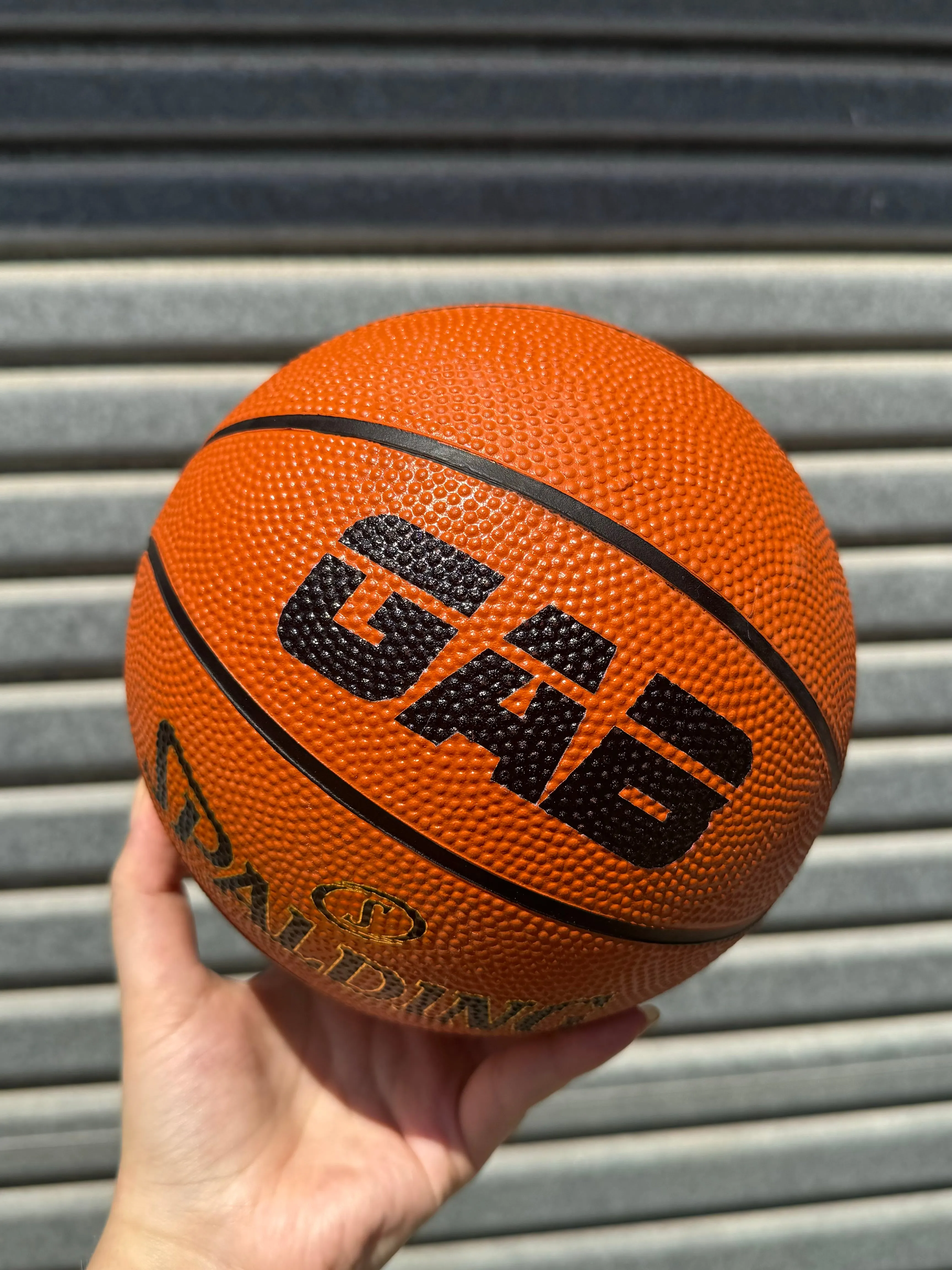 Personalised Mini Spalding Basketball (Size 1 & 3)