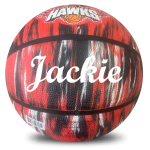 Personalised NBL Official Illawarra Hawks Team Basketball (Size 7)