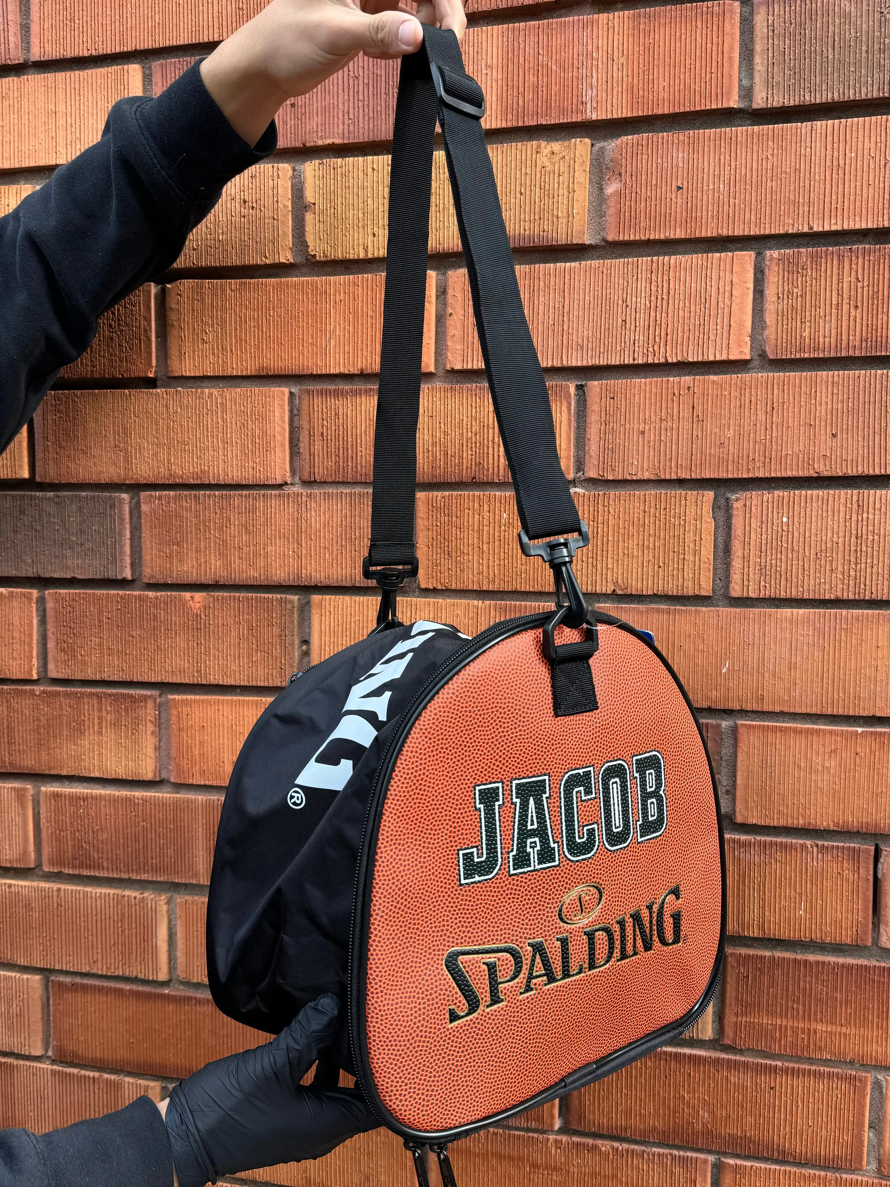 Personalised Spalding Basketball Bag