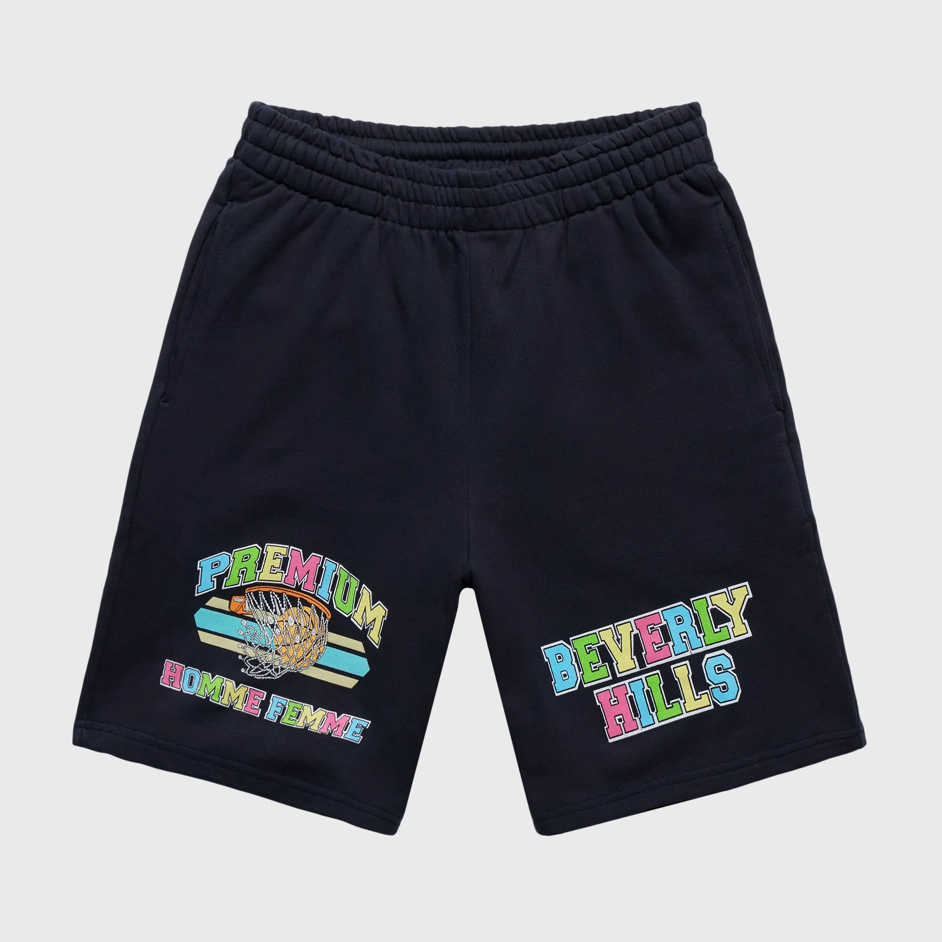 Premium HF Basketball Sweat Shorts Black