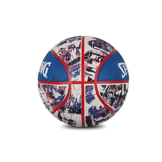 Spalding Graffiti Basketball (White/Blue)