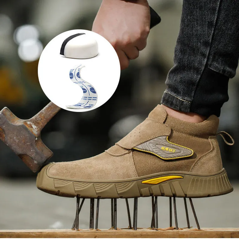 Steel Toe Work Shoes for Men Women Safety Composite Comfortable Lightweight Wide Indestructible Utility Industrial Construction Sneakers