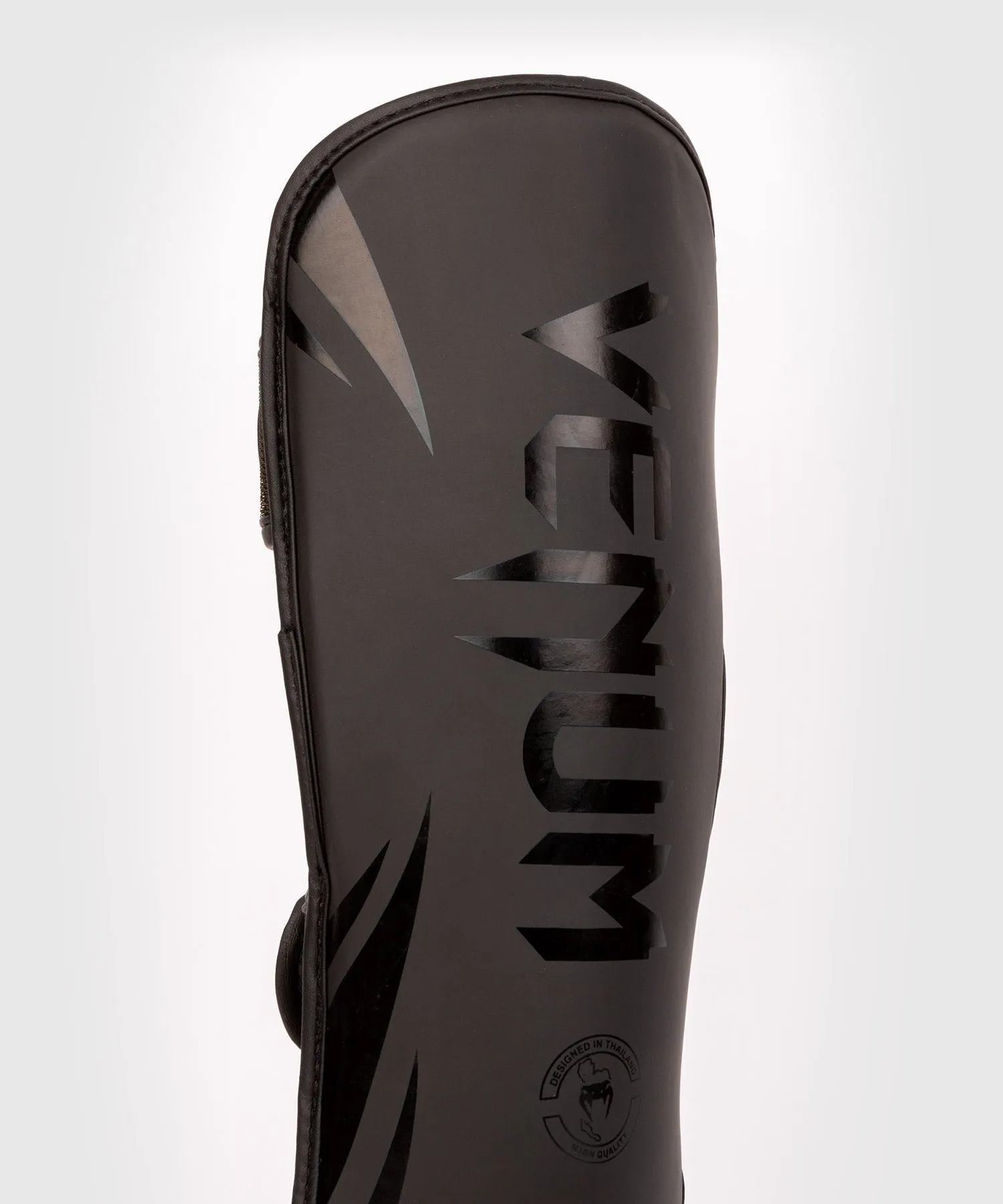 Venum Challenger Kids Shin Guards - Black/Black